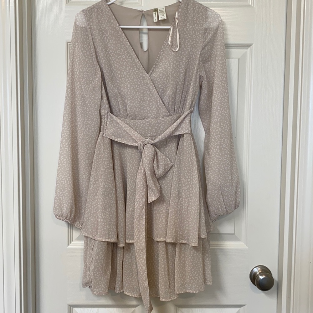 Pink Ruffle Dress